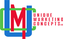 The colorful logo for UMC Digital - Mobile LED Billboards in Alabama