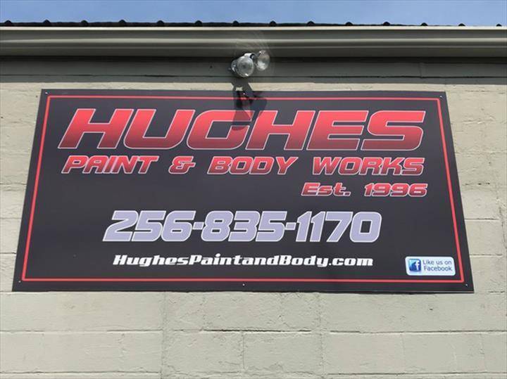 Hughes Paint & Body Works Towing & Recovery in Oxford, AL.
